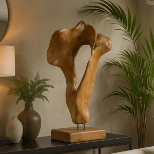 Luxury Teak Wood Sculpture 145