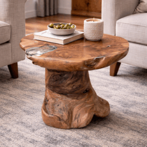Teak Wood Coffee / Side Table – One of a Kind