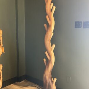 Teak wood hanger 003