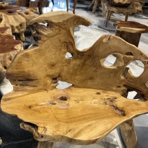 Teak wood bench Lot#78