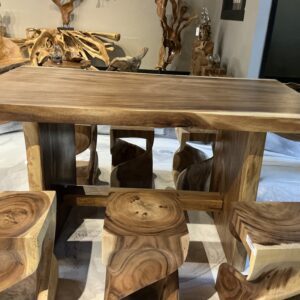 Teak dining table 002