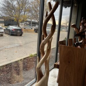 Teak wood hanger 005