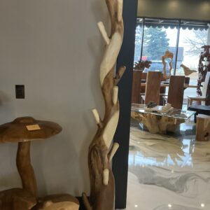 Teak wood hanger 008