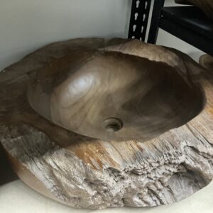 Teak wood sink #29