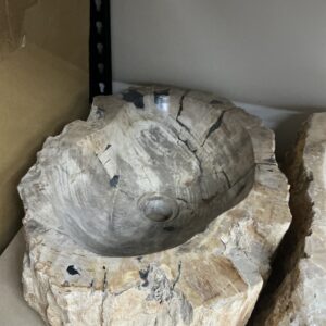 petrified wood sink #1