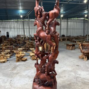 Grand Masterpiece Suar Wood Sculptures