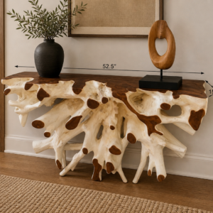 Teak Root Console Table — One of a Kind
