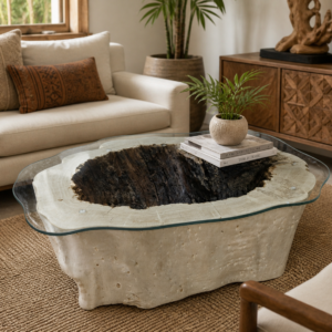 Tamarin Wood Coffee Table – One of a Kind