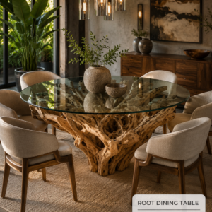 Teak Root Dining Table