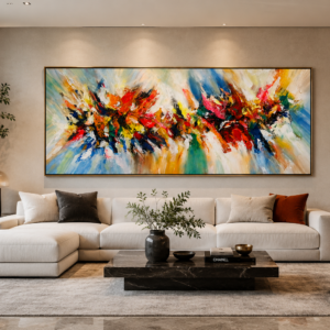 Abstract Expression Painting